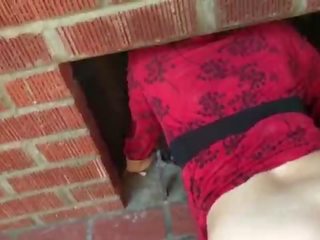 Stepmom gets stuck in the fireplace and fucked by stepson - erin electra