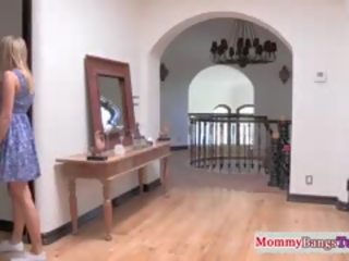 Amazing Bigtitted Stepmom Fucks Young Couple