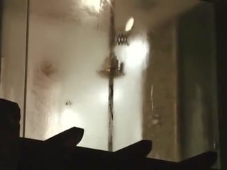 Lisa rubs her pussy in the bathroom and gets lustful movie