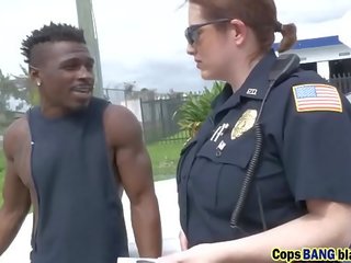 Escort big boobs policewoman exploited younger black dick