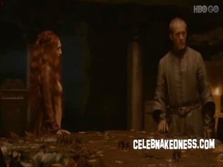 Celeb Carice Van Houten Nude on game of thrones redhead