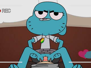 Nicole watterson fica pounded&excl; - incrível mundo de gumball